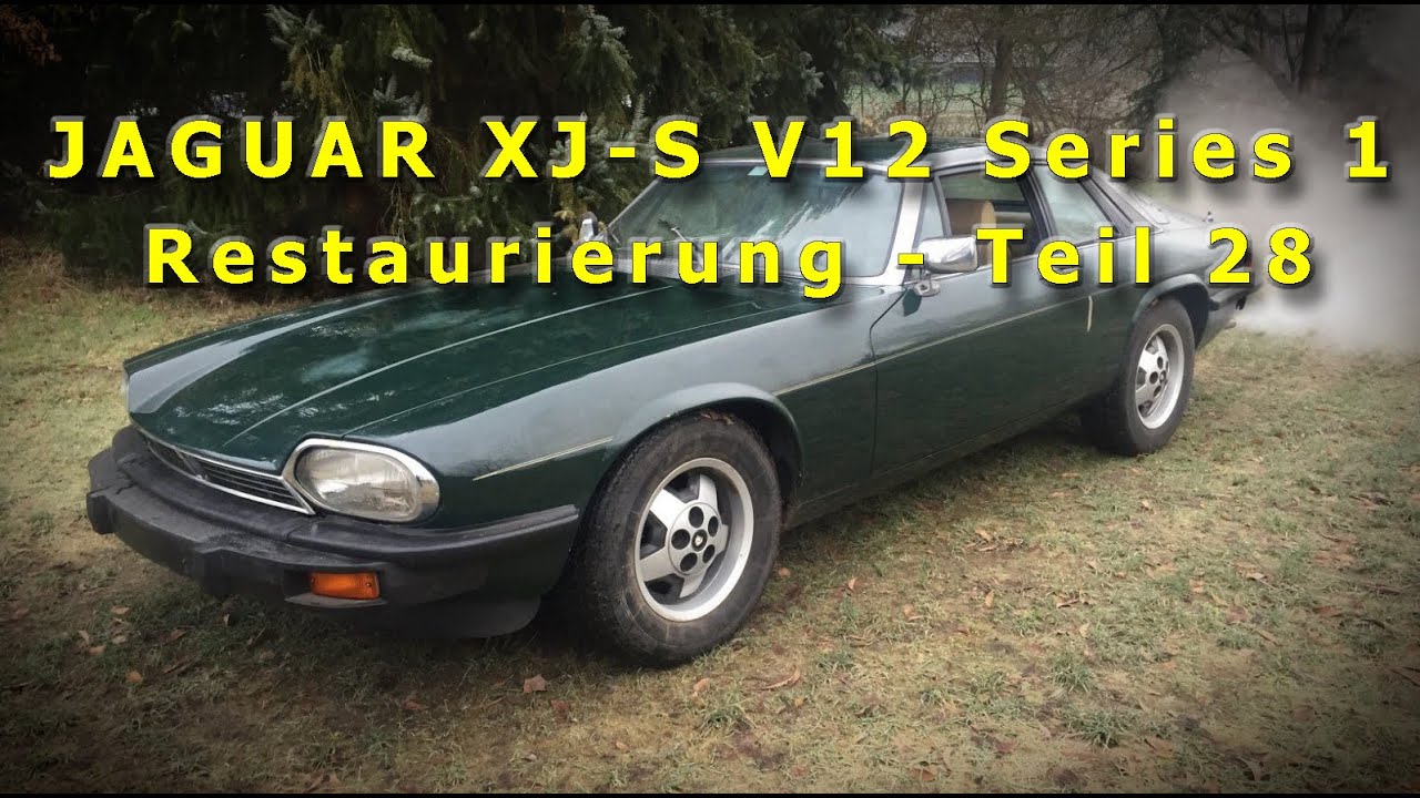 JAGUAR XJ-S V12 - Series 1 - Restaurierung Teil 28