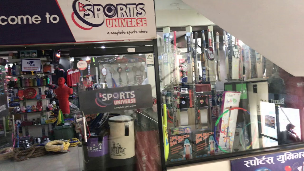 Sports shop in kathmandu  sports Universe