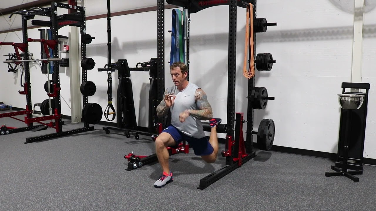 Rear Elevated Split Squat JUMP
