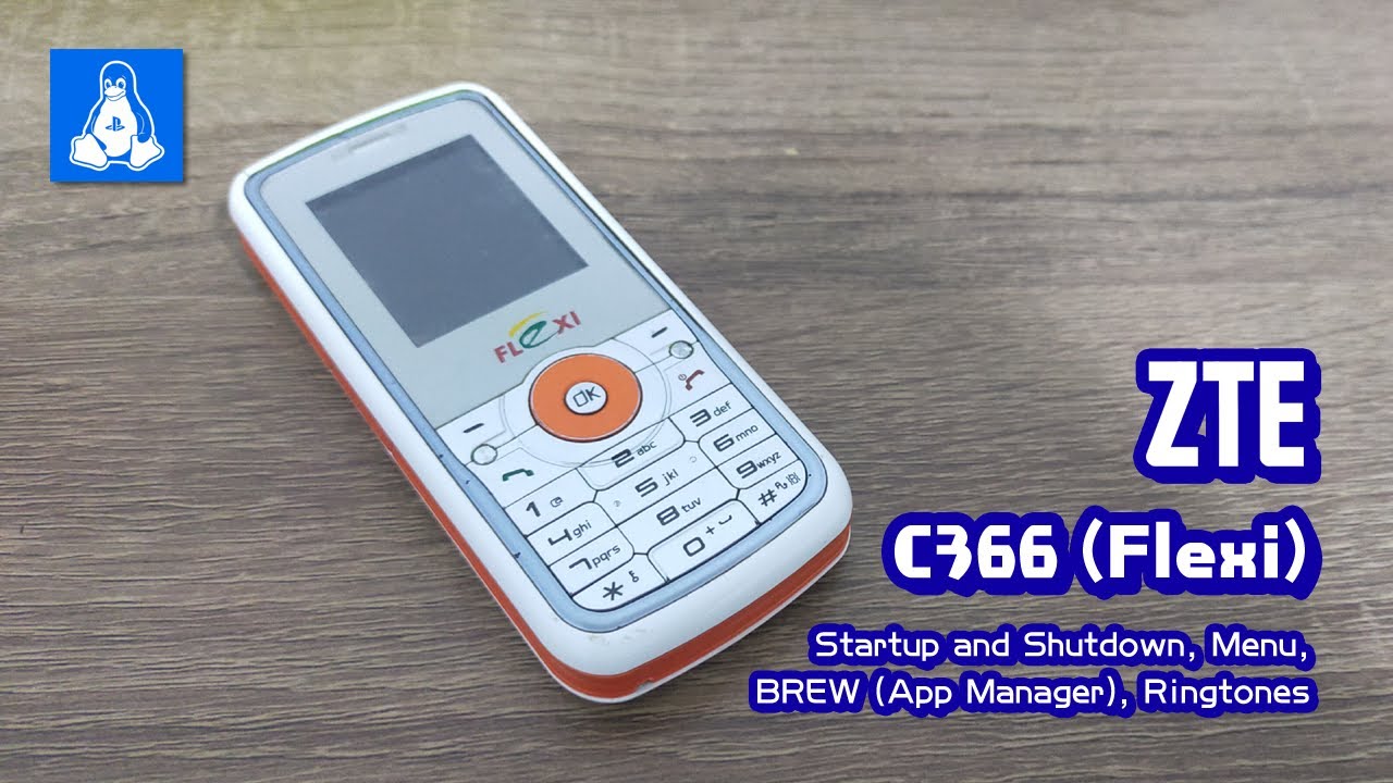 ZTE C366 (Flexi) • Startup and Shutdown, Menu, Ringtones