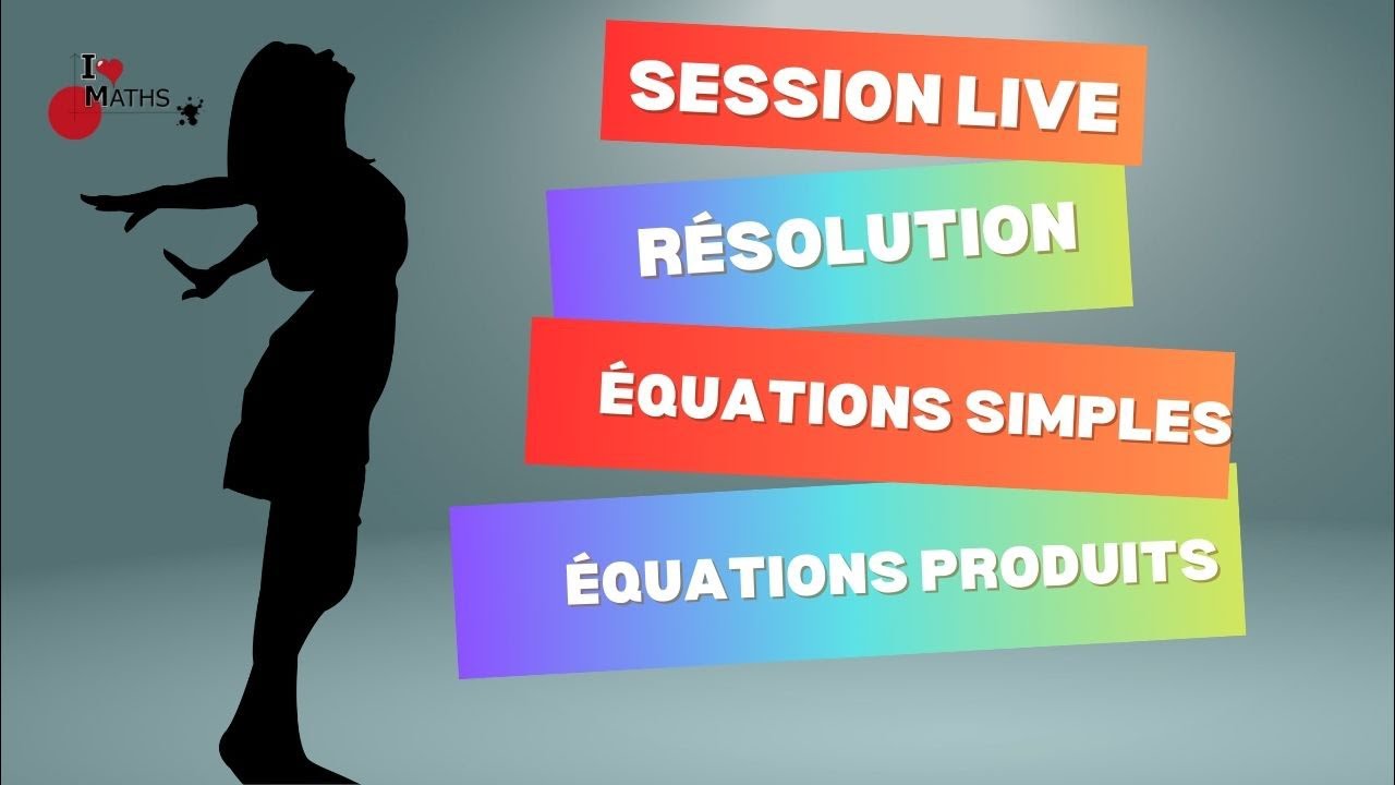 Maths Collège est en direct ! Résolution d'Equations