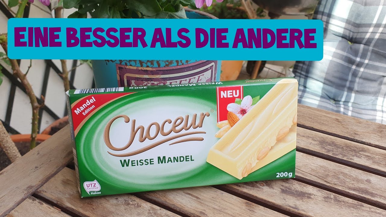 ALDI SCHOKOLADE Choceur Weisse Mandel | FoodLoaf