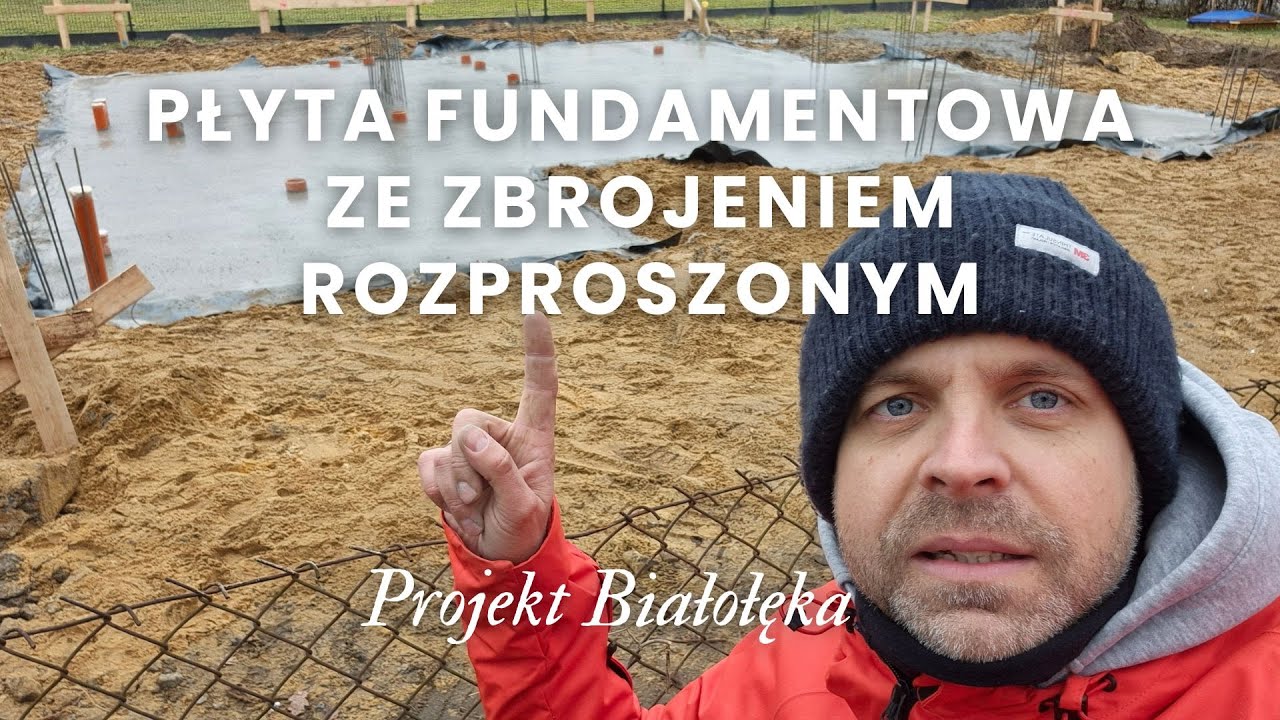 Projekt Białołęka | Płyta fundamentowa ze zbrojeniem rozproszonym | E02