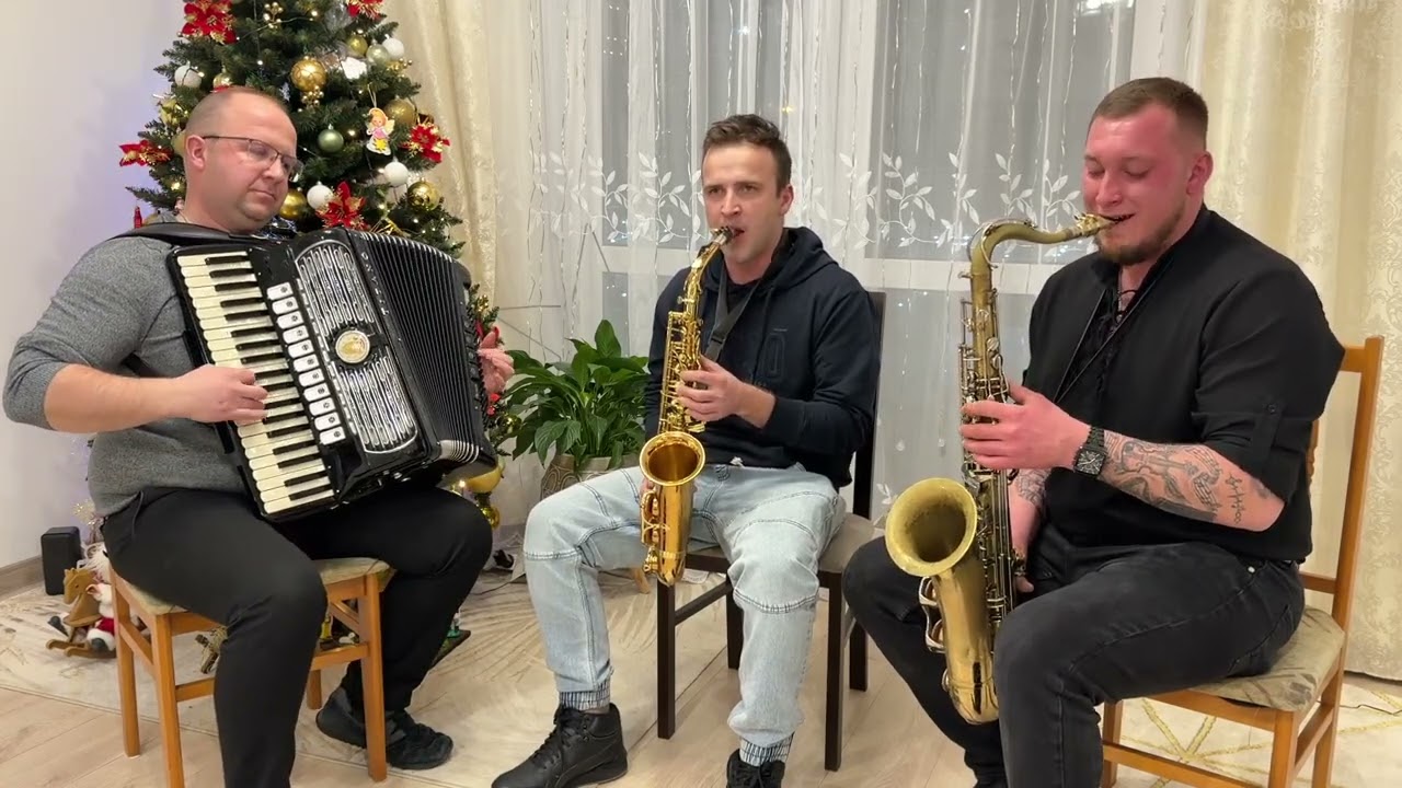 Stoją słupy w polu - z kolegami Tomkiem i Krzyśkiem