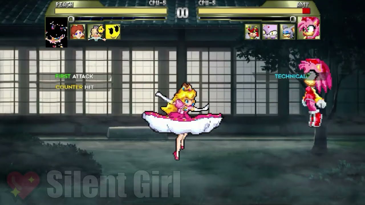 FOR @Sonicbruno: Super Mario Girls (SIMUL) vs Sonic the Hedgehog Girls (TURNS) - Mugen Battle