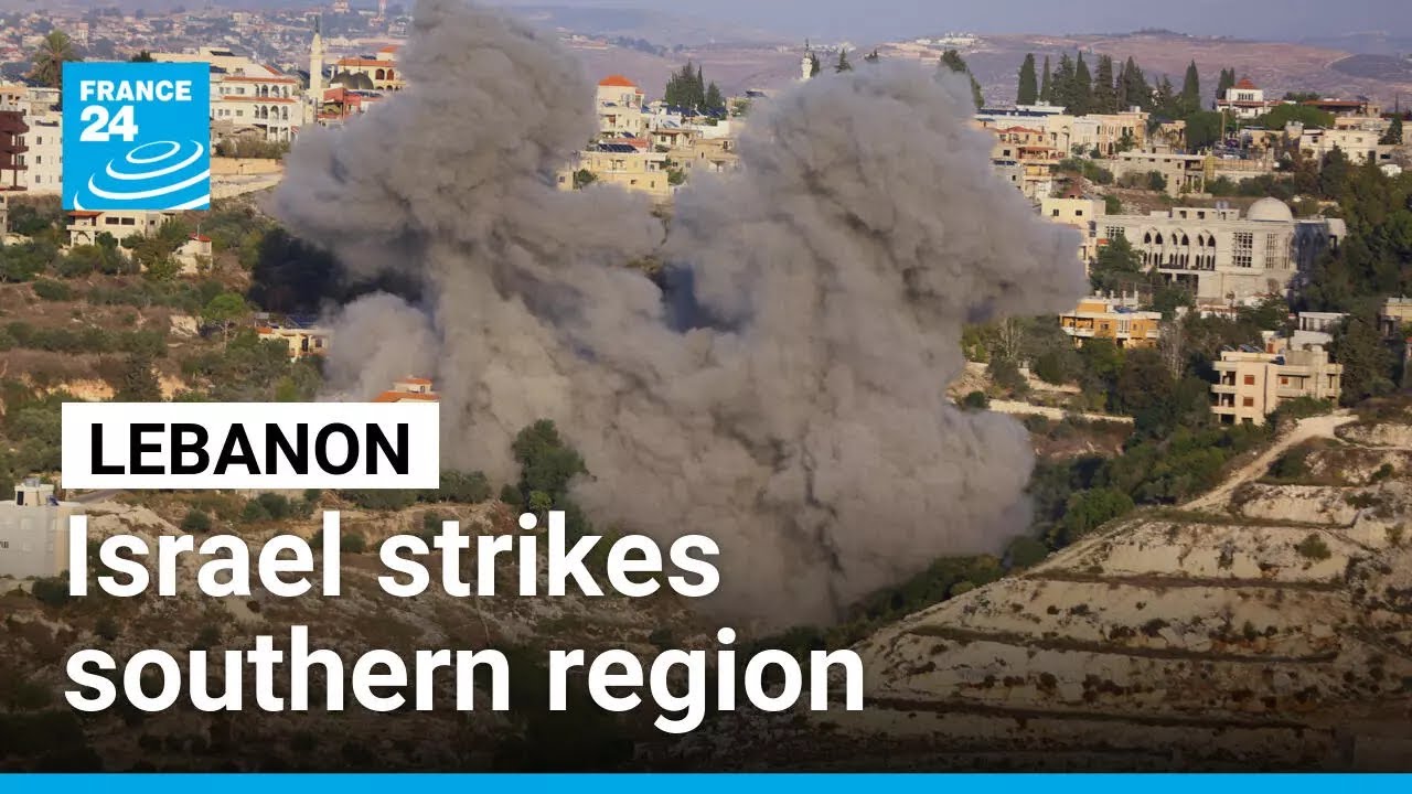 Israel strikes southern Lebanon amid rising tensions with Hezbollah &bull; FRANCE 24 English