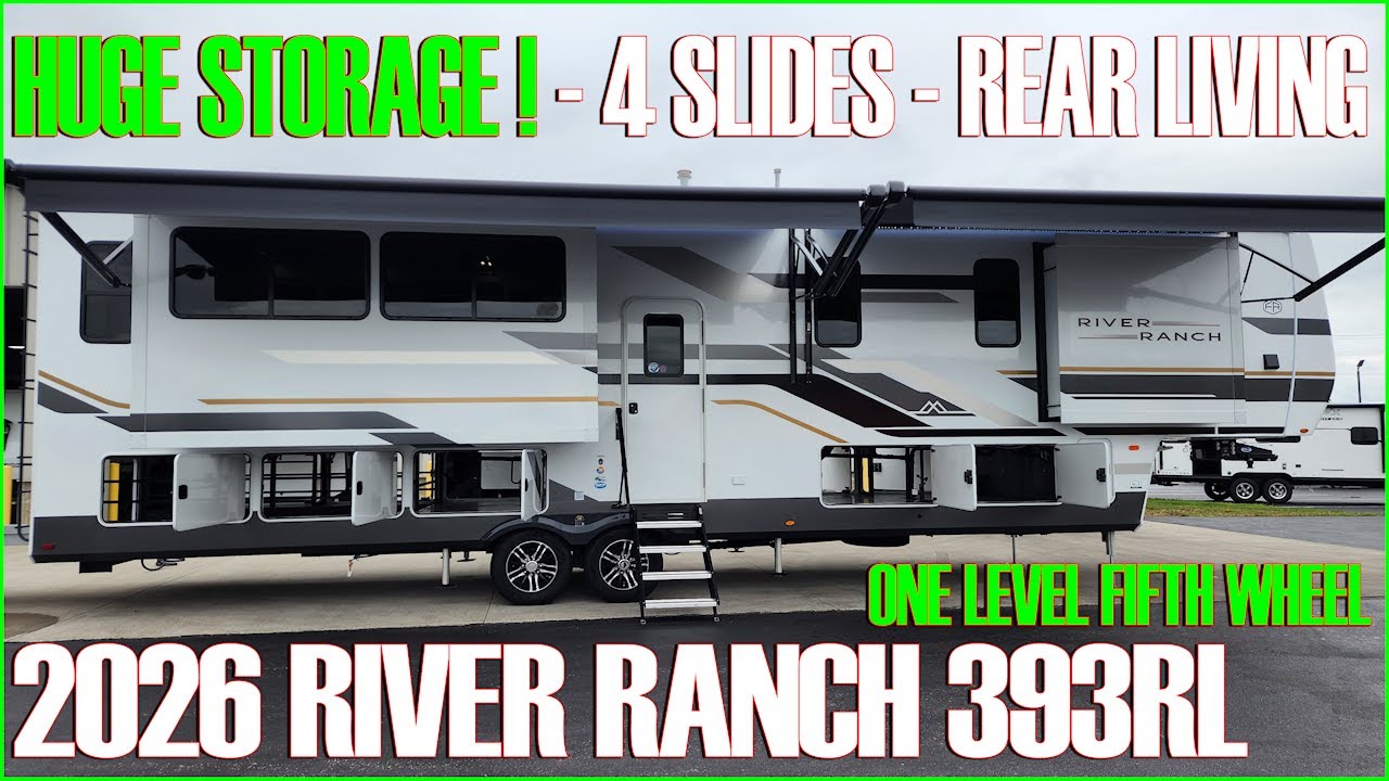 2026 River Ranch 393RL Rear Living Fifth Wheel by Palomino RVs at Couchs RV Nation - All About RV's