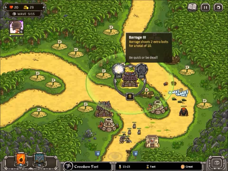Kingdom Rush Frontiers (PC) - CRIMSON VALLEY [veteran] [campaign]
