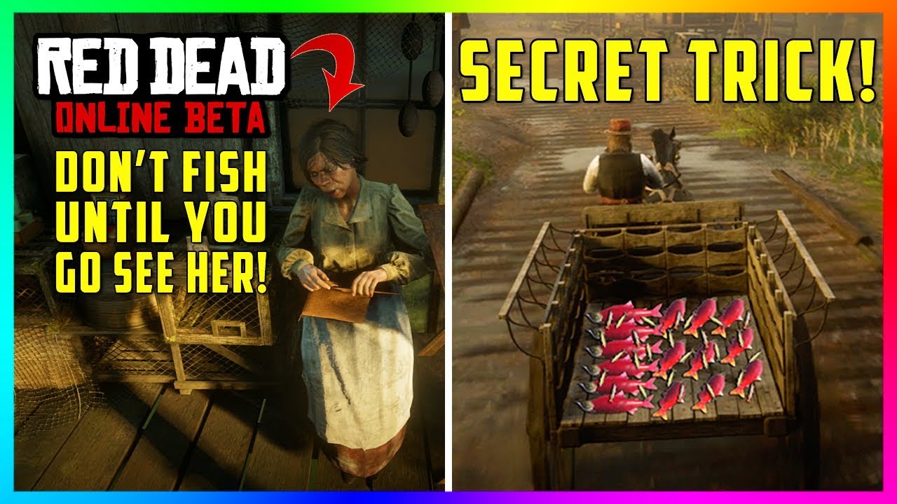 НЕ ходите на рыбалку снова, пока не увидите эту леди в Red Dead Online и не узнаете об этом СЕКРЕ...