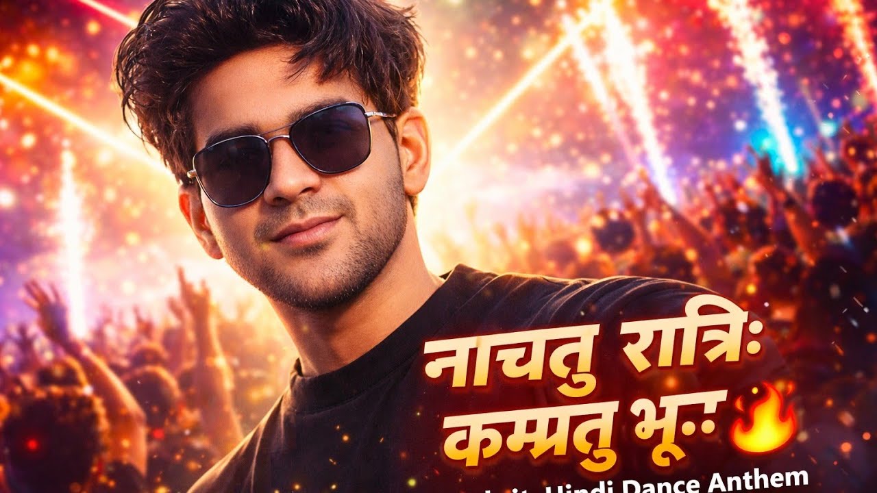 Sanskrit EDM Dance Anthem 🔥 | Naachatu Ratrih | DJ Festival Song