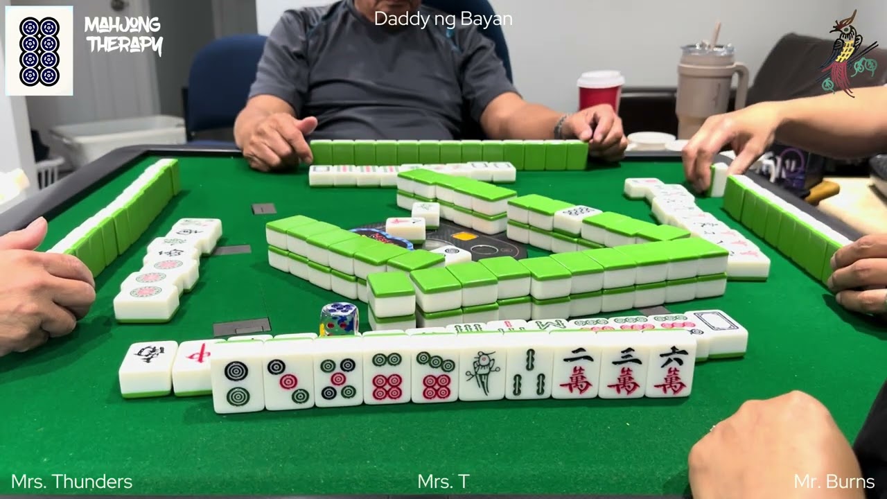 #434 June 13, 2024 Mrs  T on cam #mahjongtherapy #mahjong