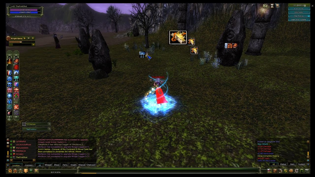 Knight Online Destan 1 SAAT GARGOYLE FARM GÜNCEL İNT BattlePriest (2024)