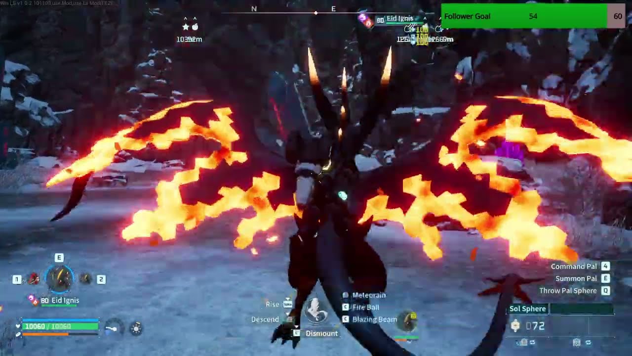 First Person Palworld mod testing