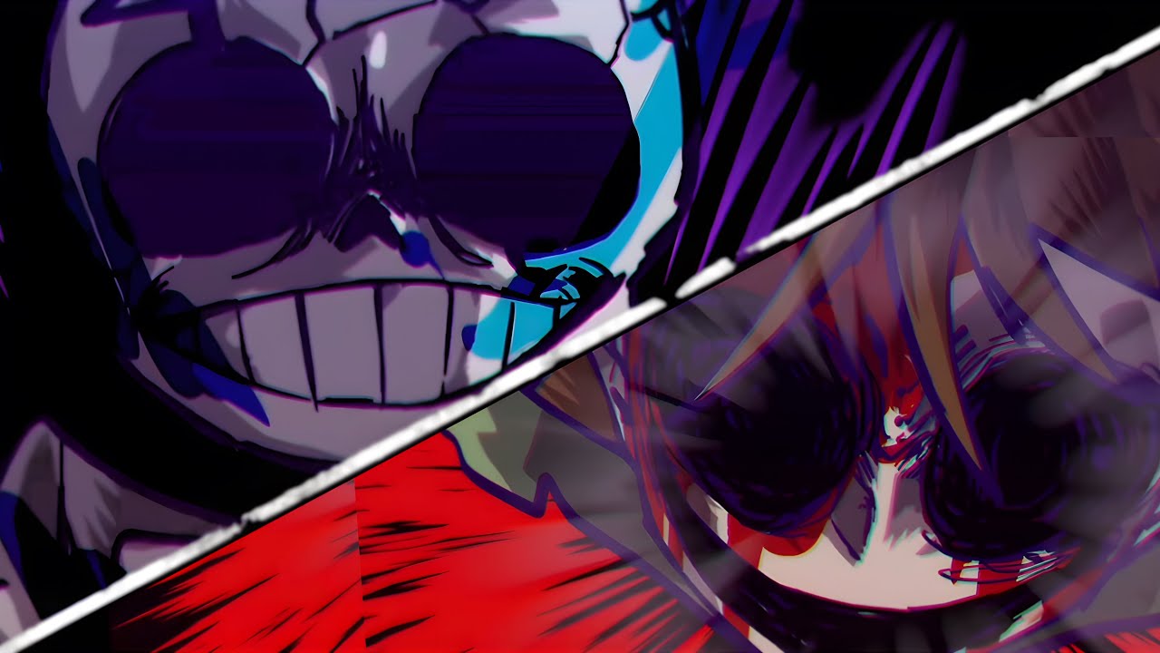 【効果音/Sound Effect 付】ノコチップ さん作 Last breath sans phase3 animation ～Last breath～