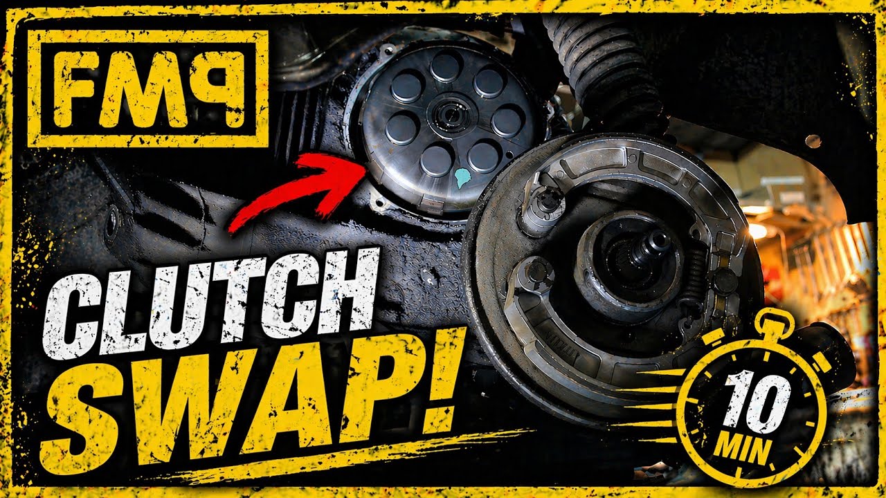 vespa 10min CLUTCH REMOVAL how2 | rally 200:1975 | FMP-Solid PASSion |