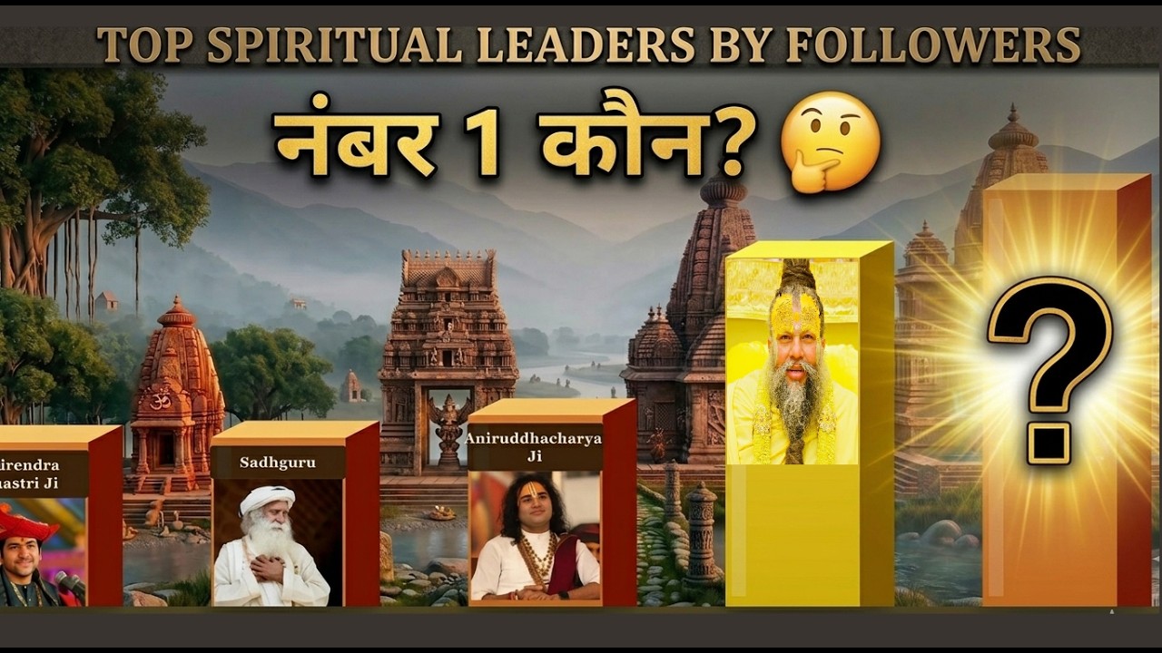 Who is the No. 1 Spiritual Leader in India?