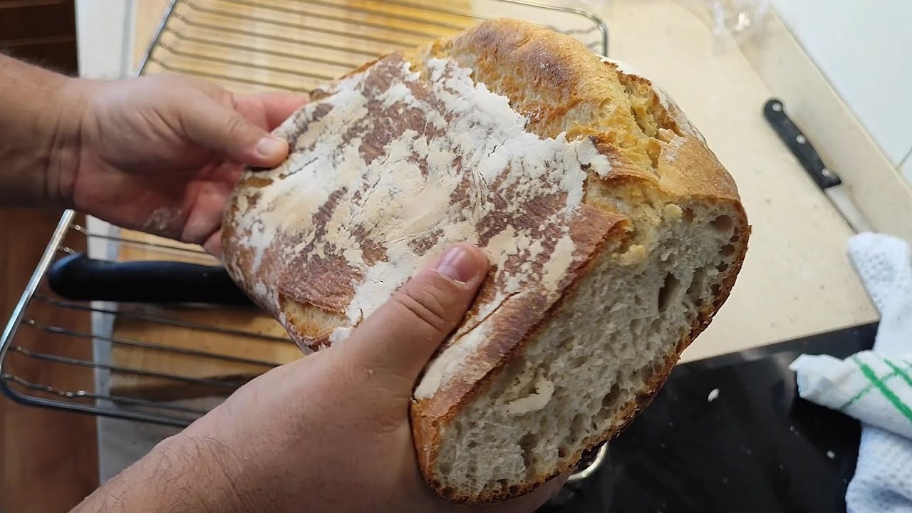 PAN DE AGUA EN Thermomix ACABADO EN HORNO EL MEJOR , fácil y rápido