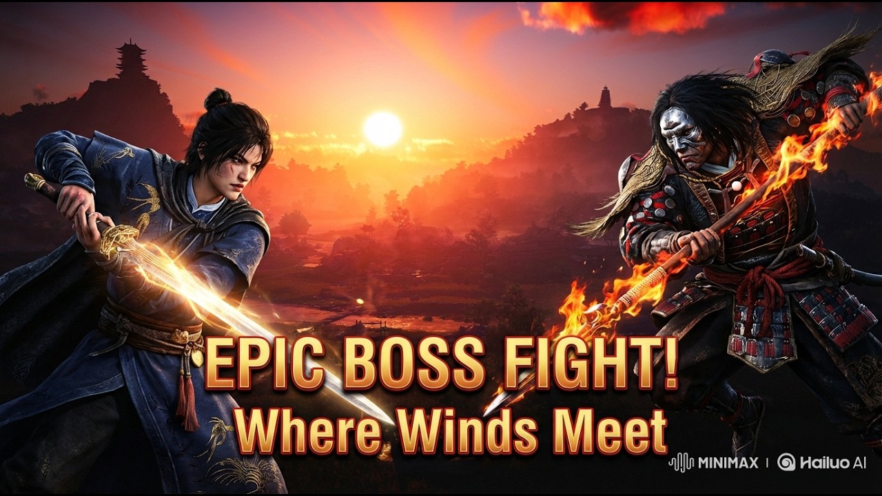 Where Winds Meet First Boss Fight | Ultra Settings Gameplay 🔥 [Ep. 01]#wherewindsmeet #SleyarX