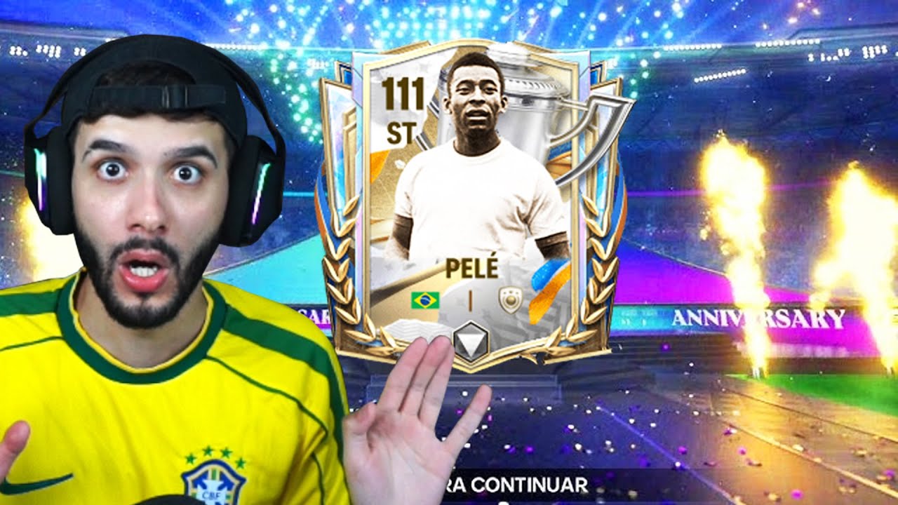 RAFÃO GANHOU O PELÉ DE ANIVERSÁRIO NO FC MOBILE!