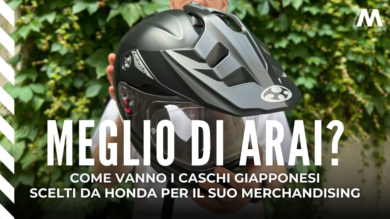 KABUTO come vanno i caschi scelti da HONDA per il suo abbigliamento?