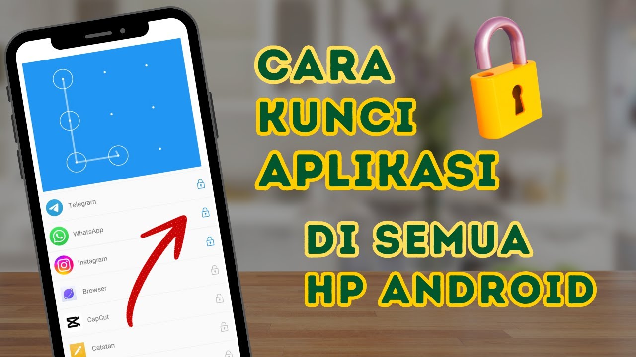 Cara Mengunci Aplikasi Di Semua Hp Android | Agar Tidak Bisa Dibuka Orang Lain