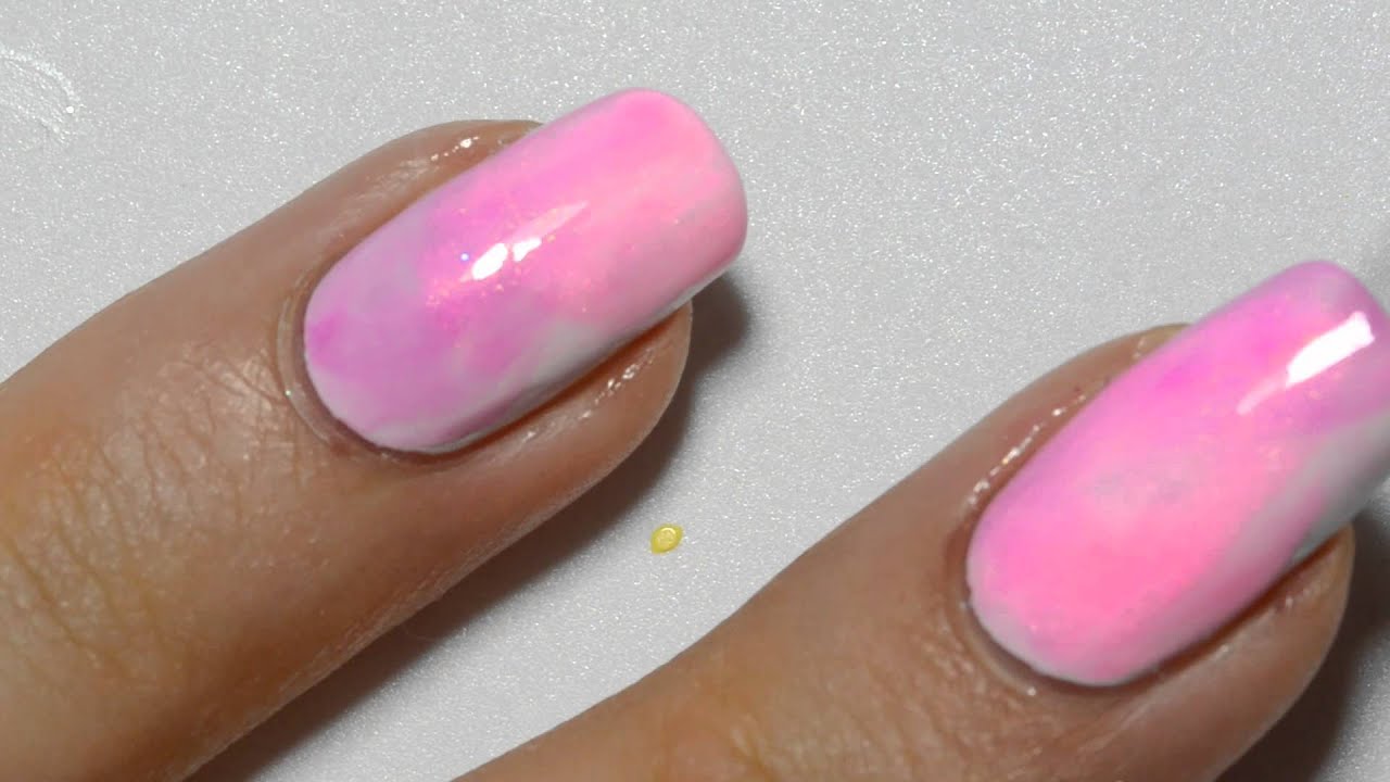 [Panic Nail Art] Tuto vernis aquarelle INRATABLE et rapide フランス人ネイリスト