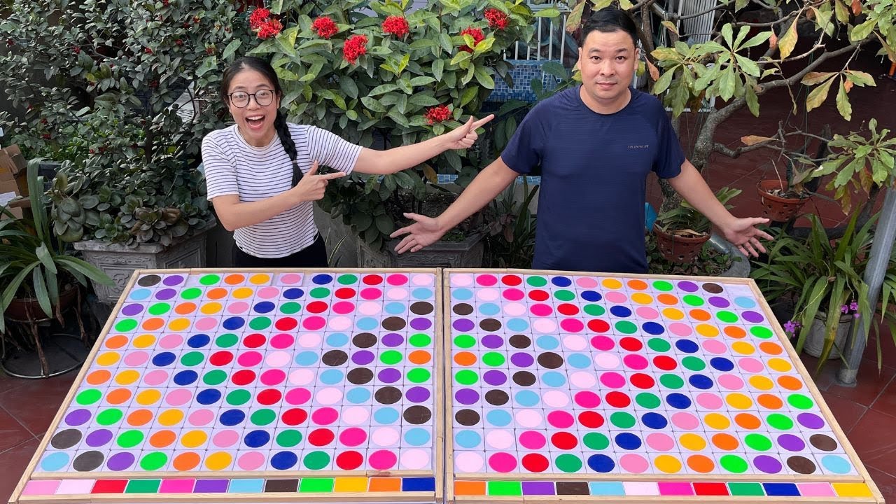 Color ball game solve and challenge smart move