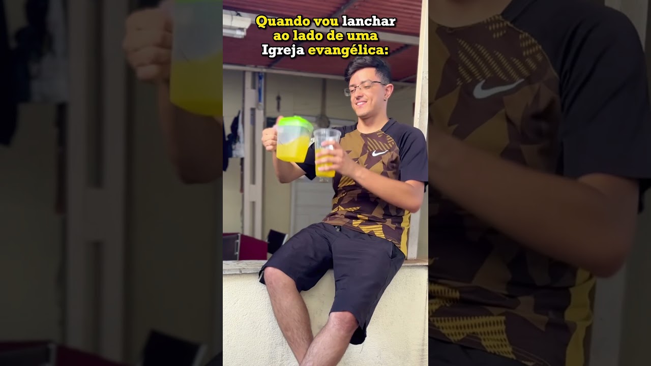 QUANDO VOCE MORA AO LADO DE UMA IGREJA EVANG&Eacute;LICA ⛪️😳