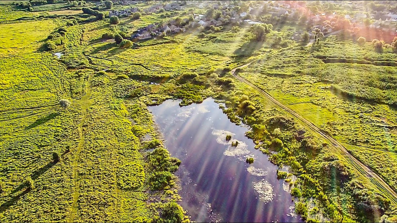 SJRC F11 PRO 4K video test проверка качество видеосьемки  ранним утром