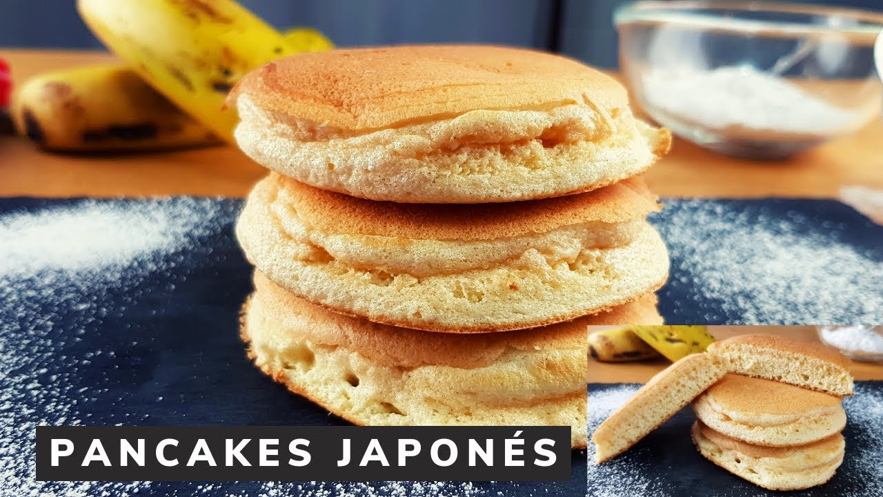 ✔ PANCAKES JAPONÉS o Tortitas muy ESPONJOSAS