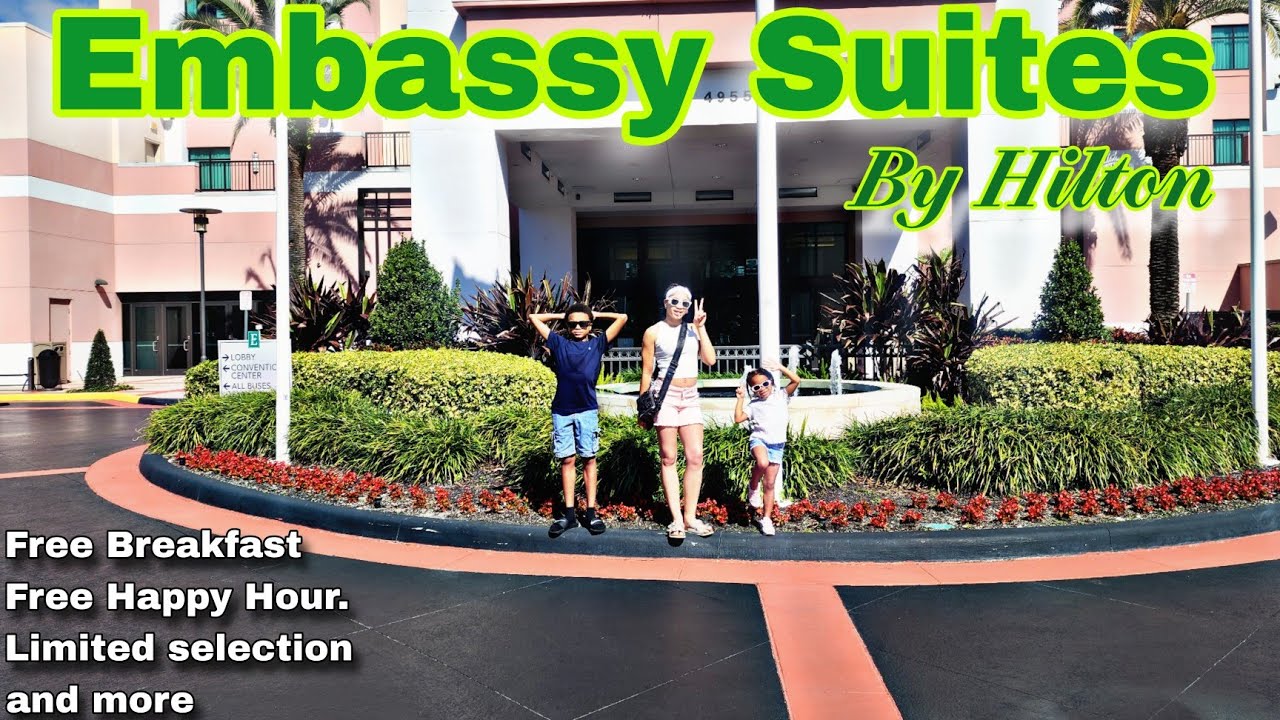 Embassy by Hilton Lake Buena Vista South Full tour. Family Vacation