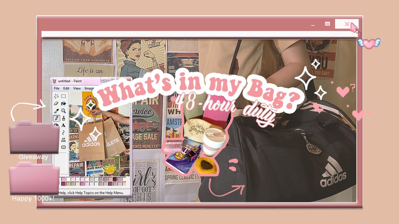 What's in my BAG? 48 Hr Duty (DOCTOR Edition) + 1000 Subscribers Giveaway | PHILIPPINES