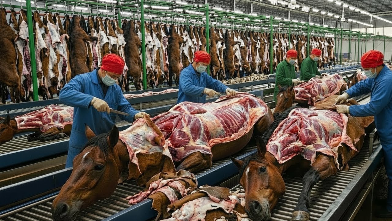 Inside the Horse Leather Factory – (Full Process) How Million-Dollar Goods Are Made