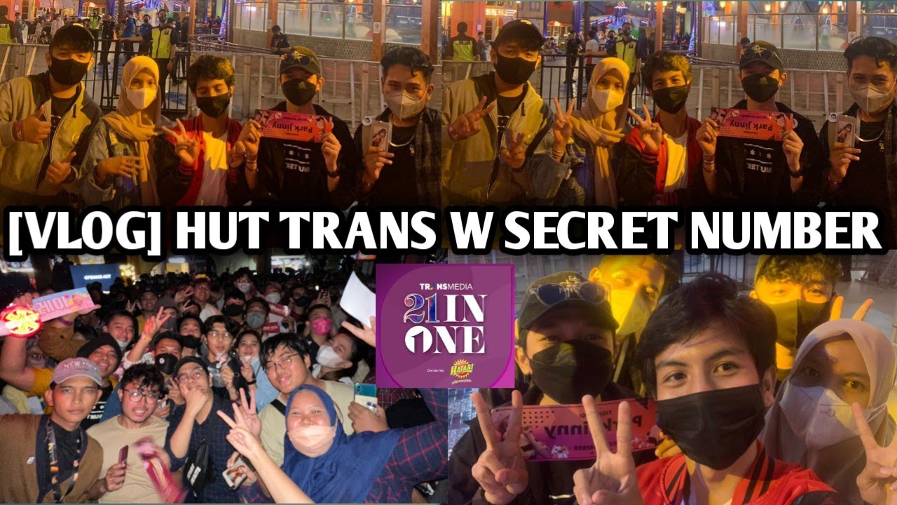 [VLOG] DATENG KE ACARA HUT TRANS MEDIA 21 IN ONE BERSAMA SECRET NUMBER