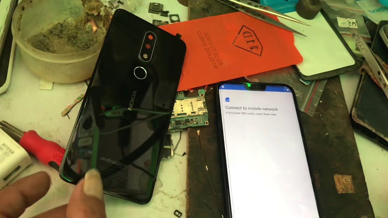 nokia 6.1 plus ta-1116 frp done with test point umt