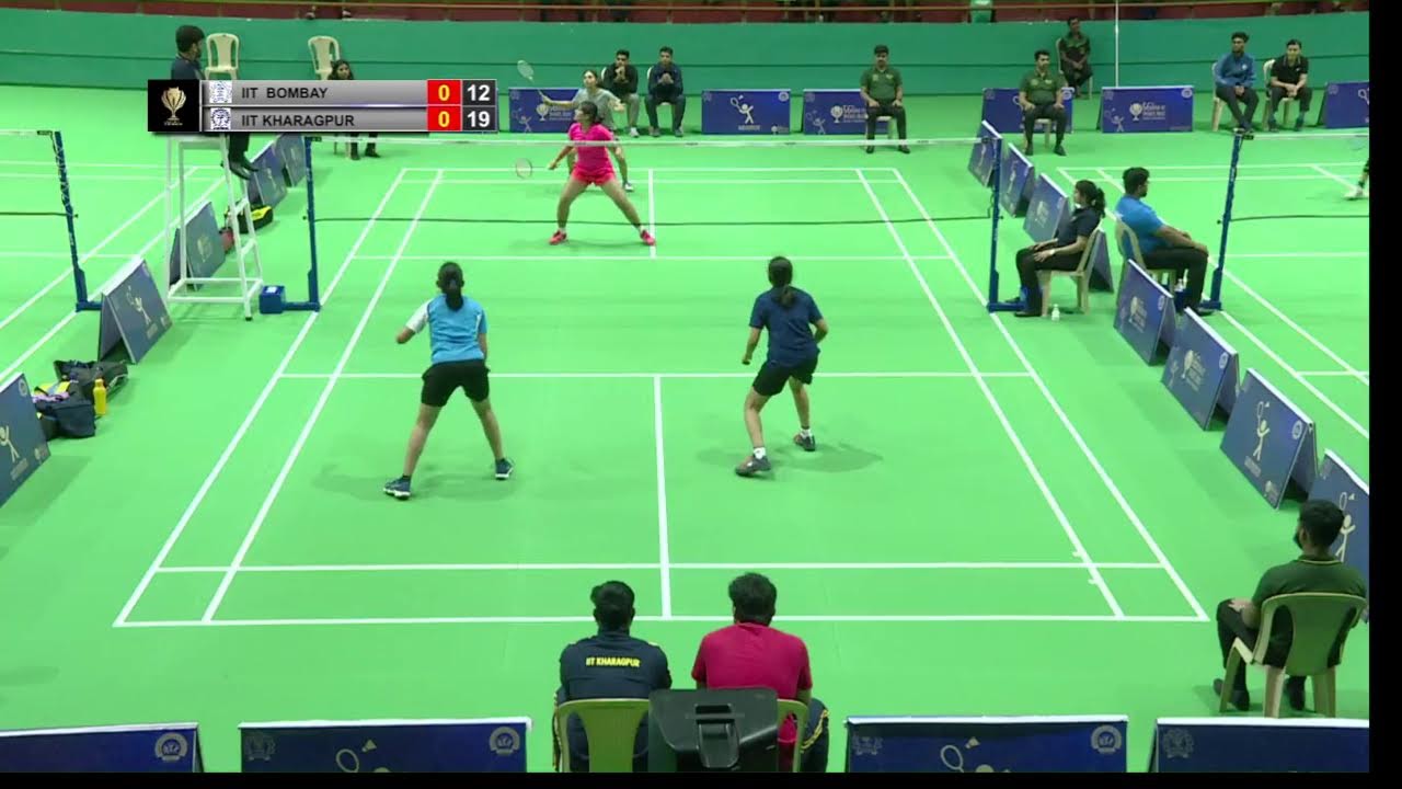 INTER IIT SPORT MEET 2023     BADMINTON COURT 01    D 15 12 2023
