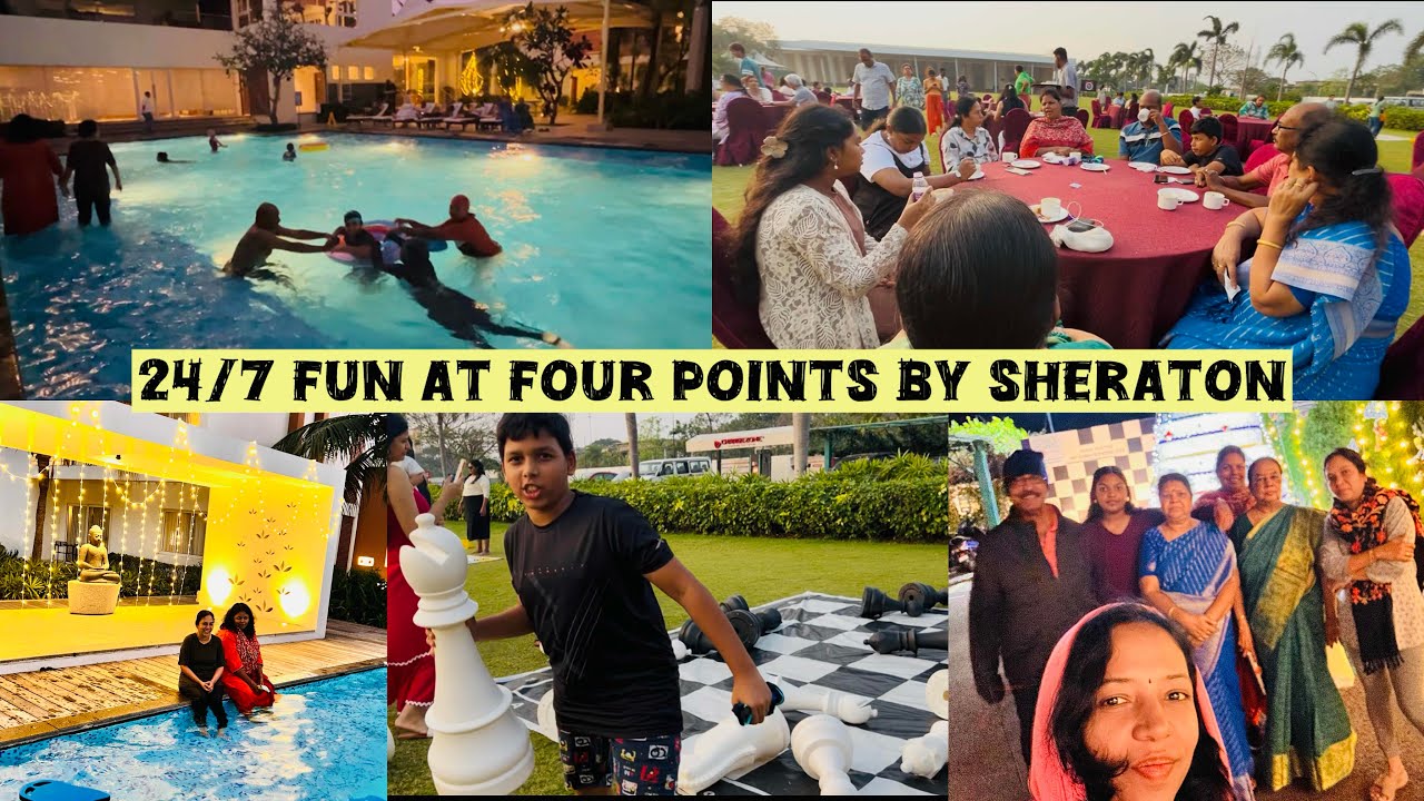 Staycation at FOUR POINTS BY SHERATON  | MAHABALIPURAM #vlog #food #travel #comedy #resort #tamil 