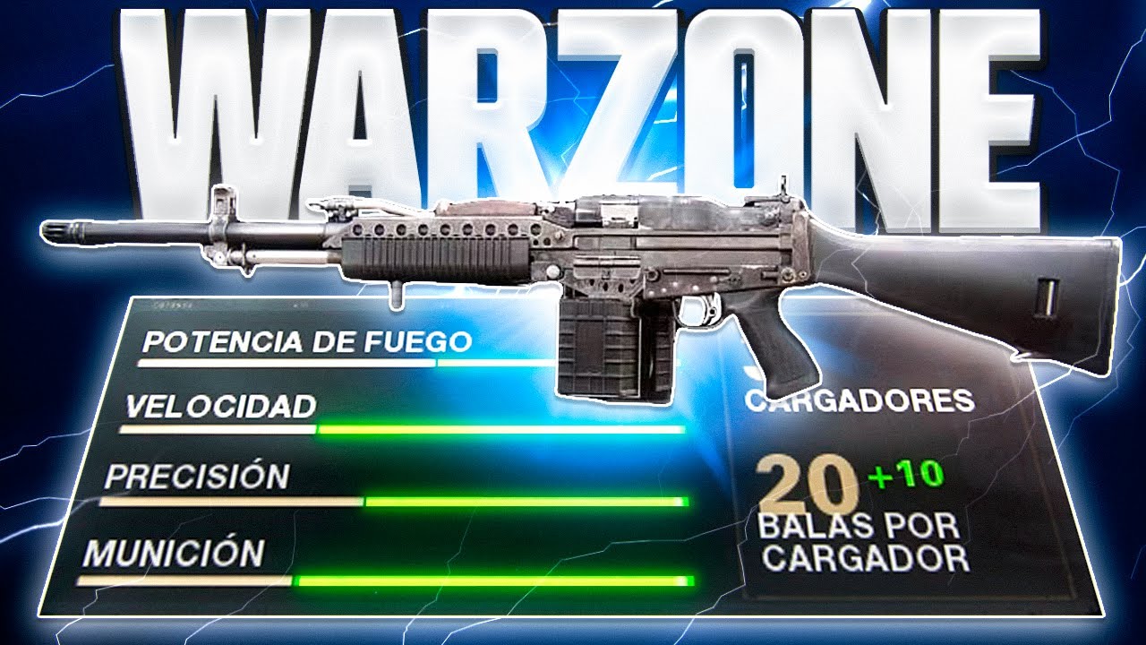 LA MEJOR CLASE PARA LA STONER 63 EN CALL OF DUTY WARZONE