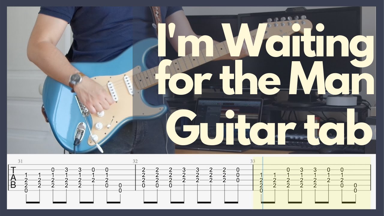 I'm Waiting For The Man - The Velvet Underground (Guitar tab)