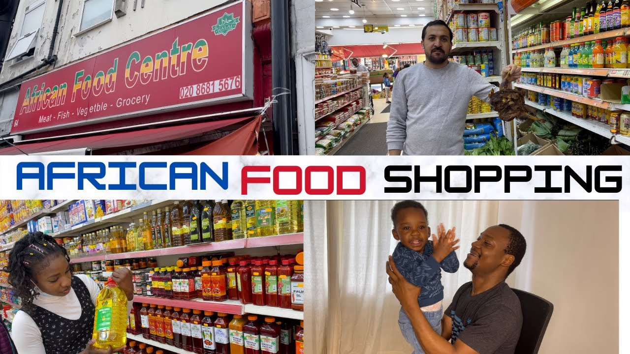 AFRICAN FOOD GROCERY  shopping in the UK and prices | FAMILY time | West Croydon
