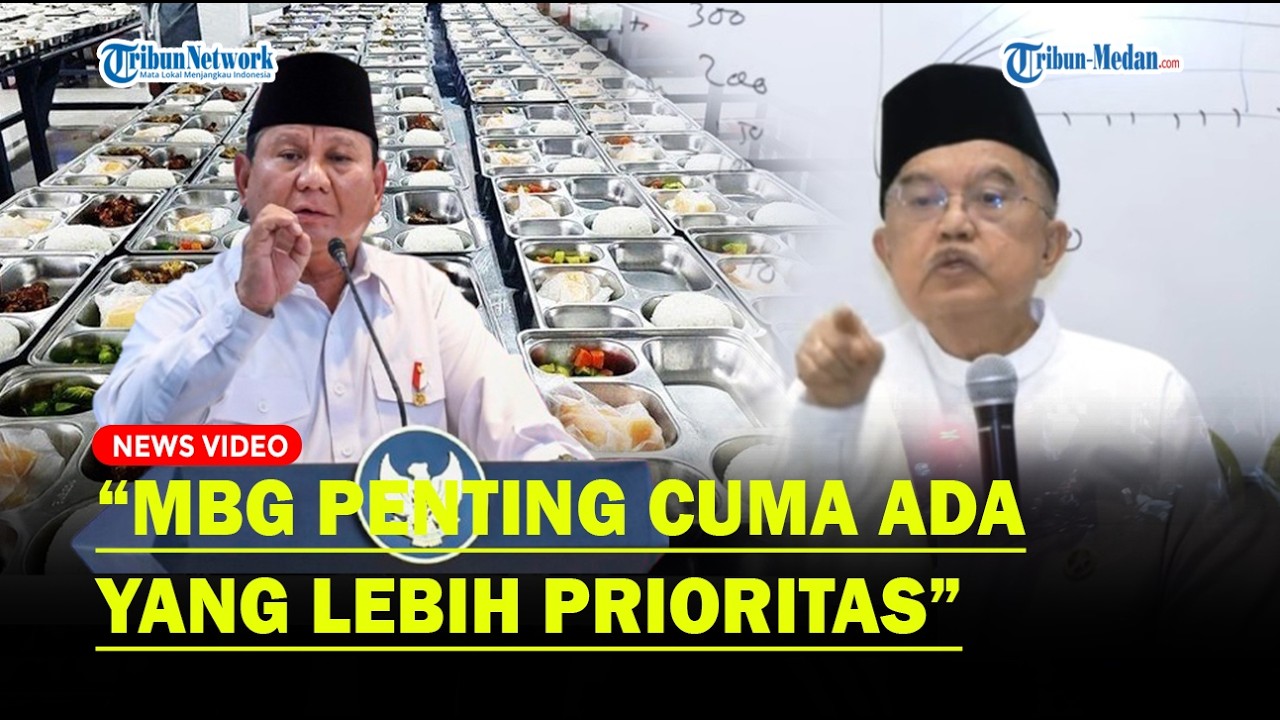 JUSUF KALLA Singgung MBG saat Dicecar Dampak Perang Iran Vs AS-Israel