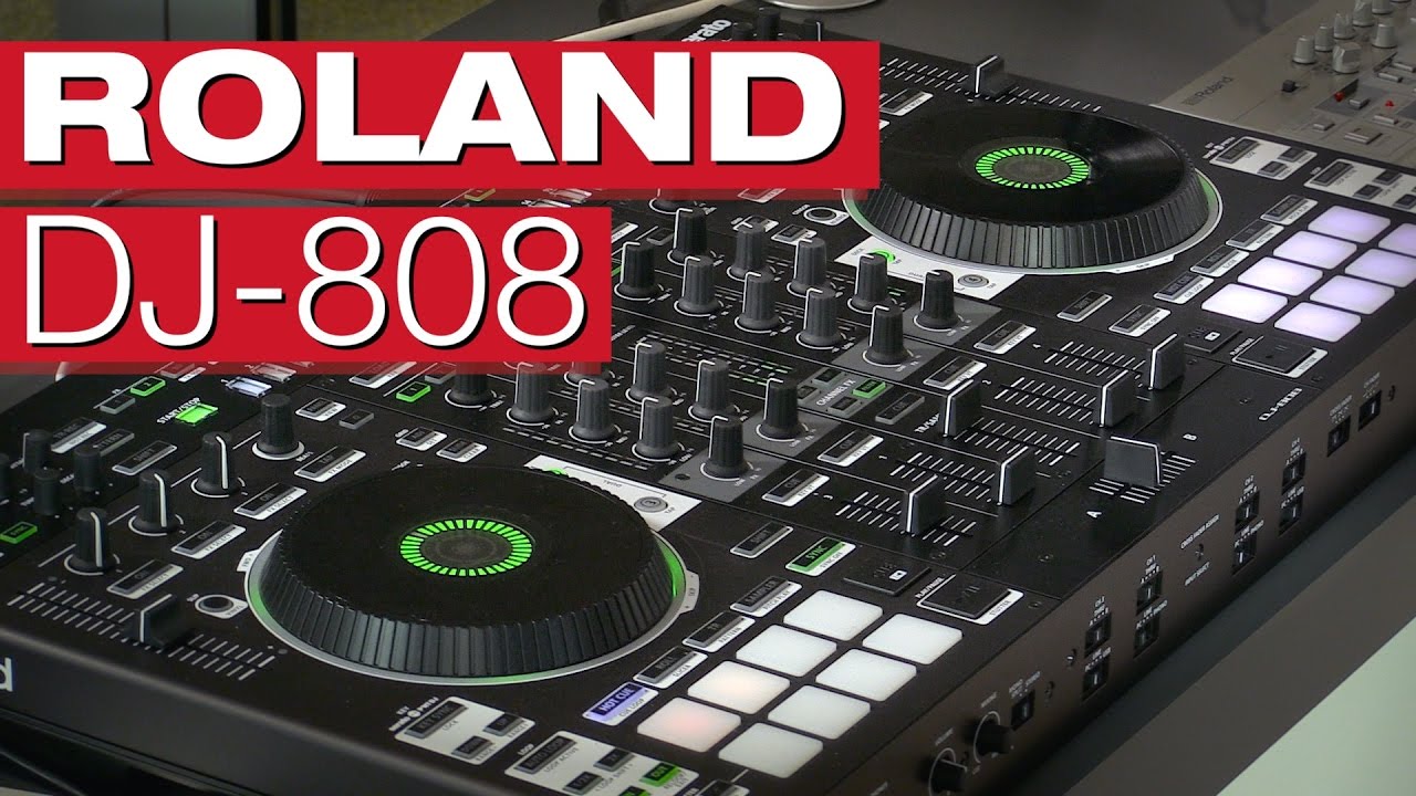 ROLAND DJ-808 (DJ-Controller und Drumcomputer!)