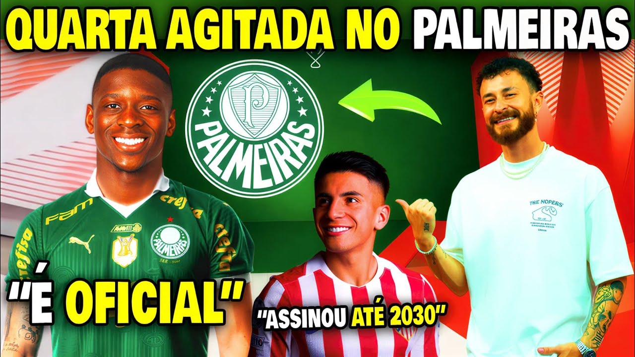 🚨GLOBO ESPORTE SP 21/01! VERDÃO FAZ ACORDO de 185 MILHÕES! 2º REFORÇO CHEGOU! NOTICIAS DO PALMEIRAS