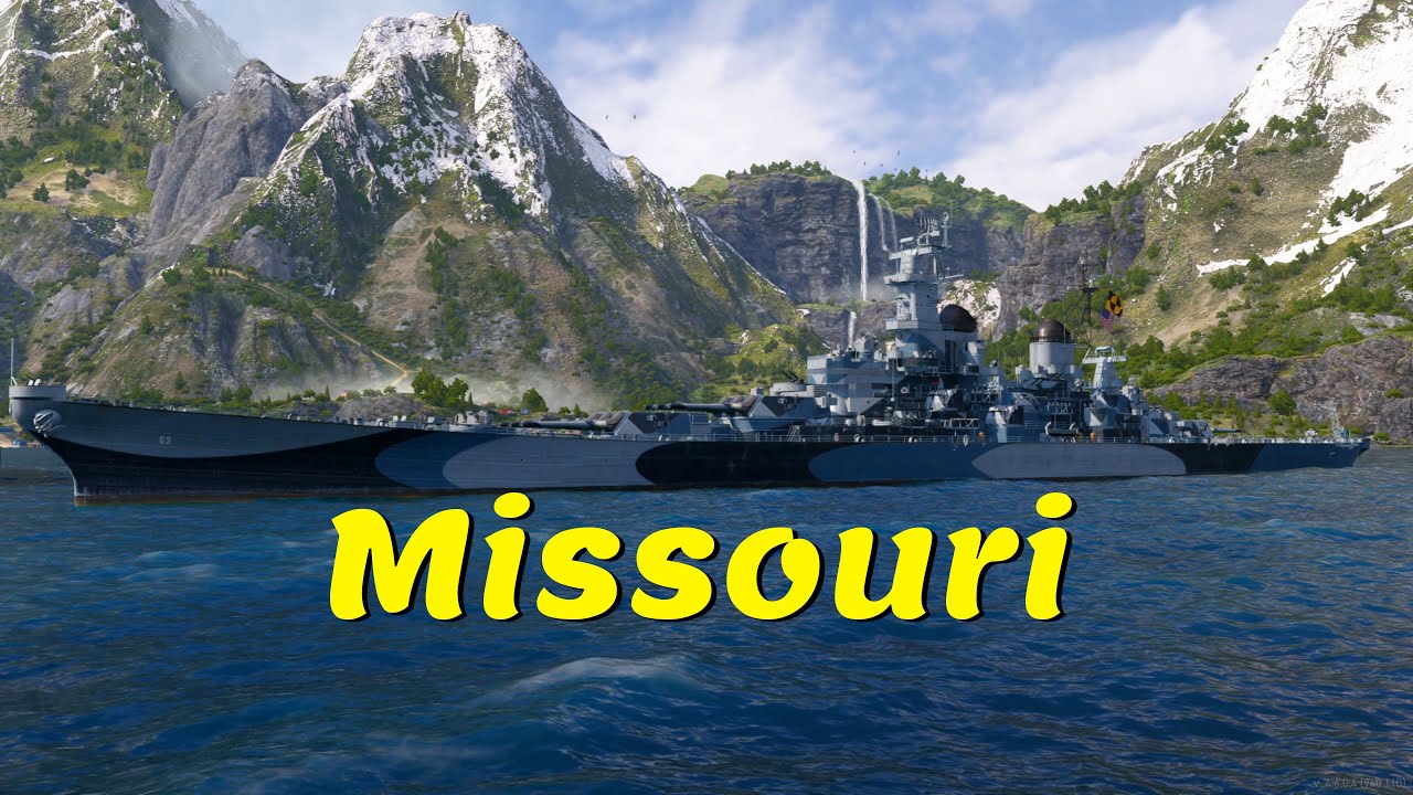 Могучий «Миссури» наконец-то мой! (World of Warships Legends)