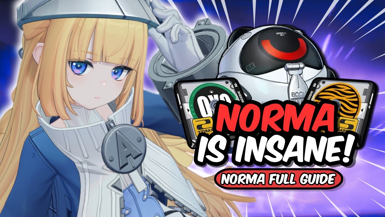 Norma Is Absolutely Broken! | Best Norma Guide, Teams, W-Engines, & DRIVE DISKS! - Zenless Zone Zero