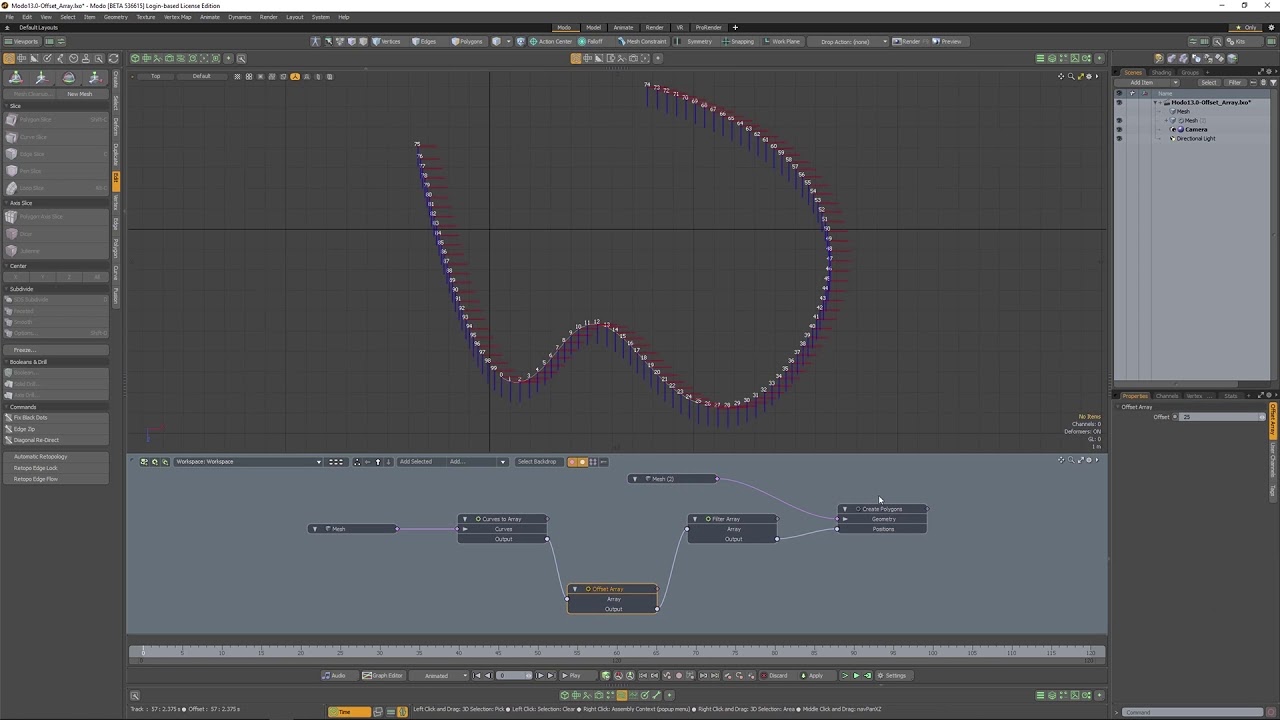 Modo 13 Features Procedural Modeling