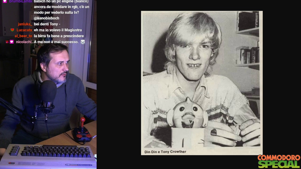 COMMODORO SPECIAL - MONOGRAFIA TONY CROWTHER