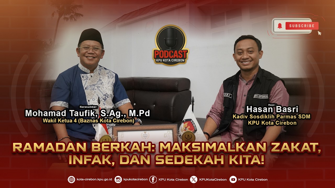 Ramadan Berkah : Maksimalkan Zakat, Infak, dan Sedekah Kita! #podcastkocir Episode 18