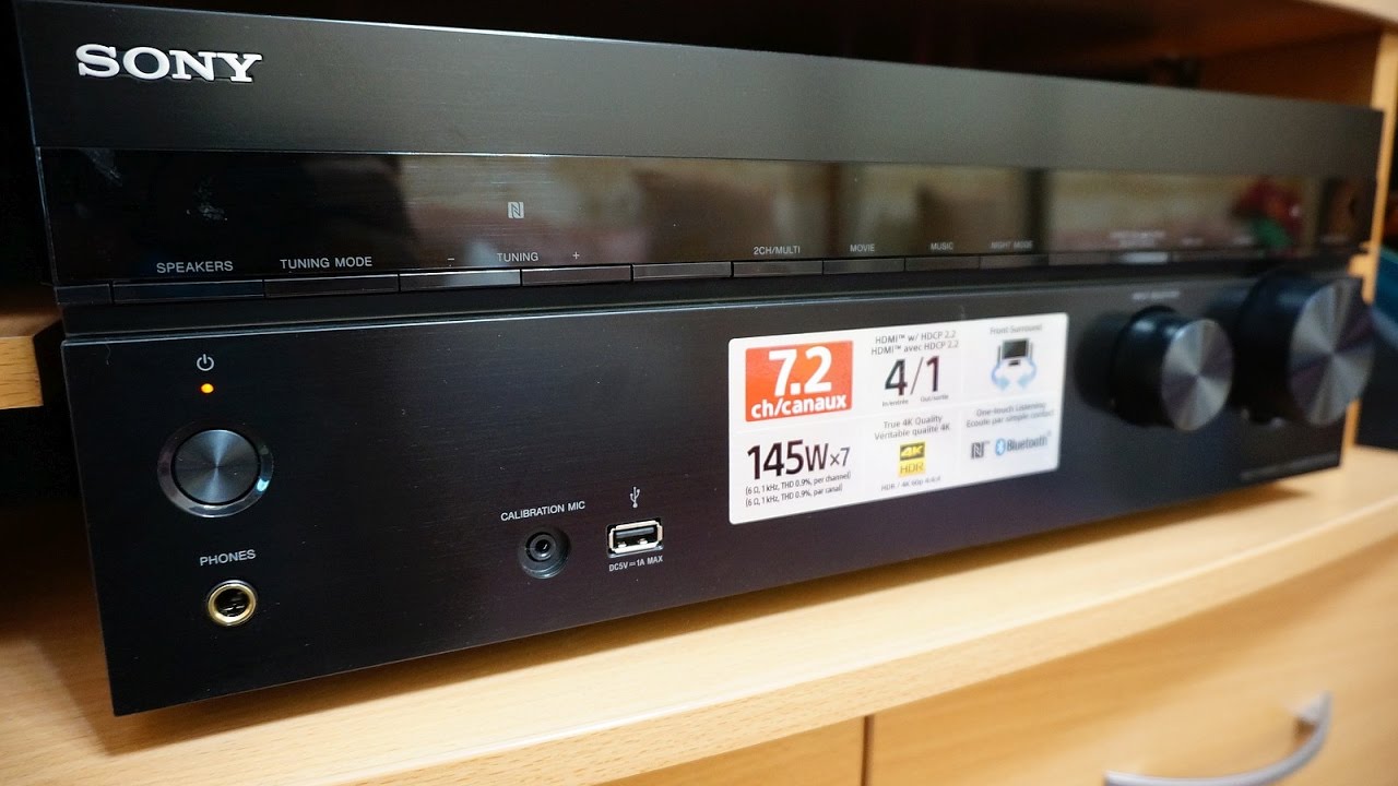 Ресивер Sony STR-DH770 подключение и настройка