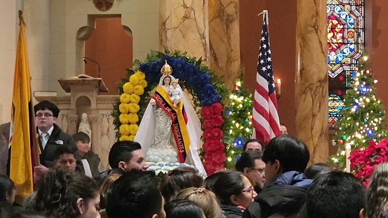Mi primer video del 2026Aniversario de la virgen de la nube new york